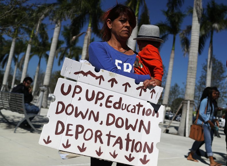 immigration education protest