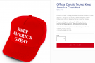 Trump 2020 Campaign Selling 'Keep America Great' Hats