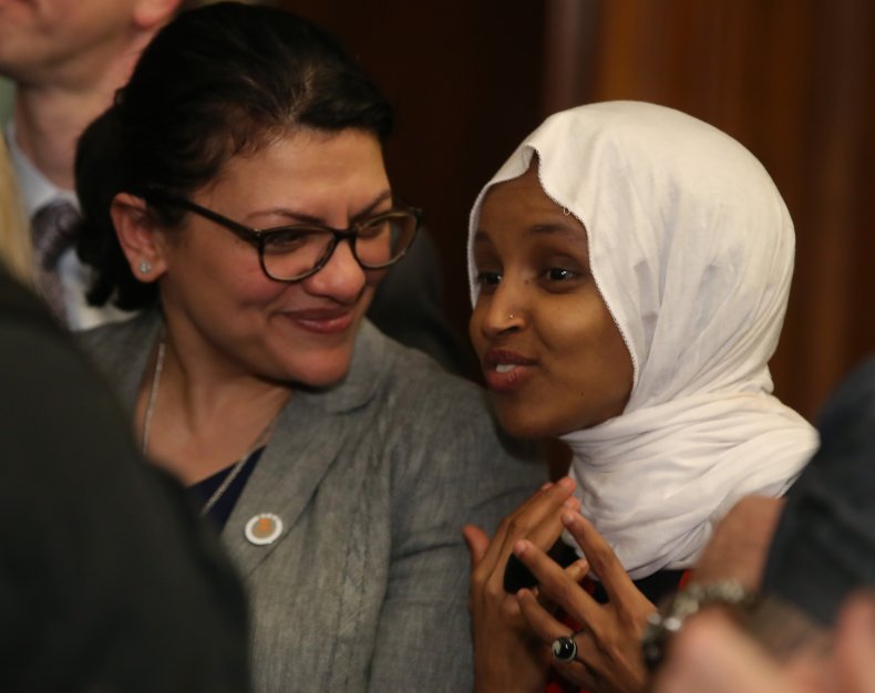 Tlaib Omar share Israel cartoon