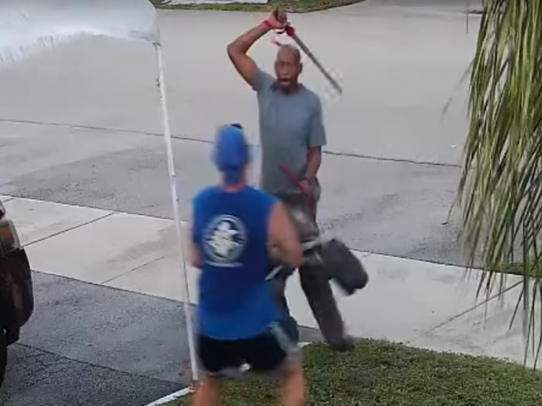 Florida Man Sword Attack