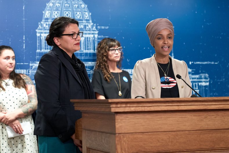 Rashida Tlaib and Ilhan Omar