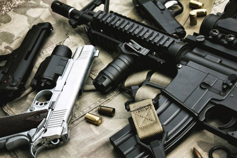 guns stock photo