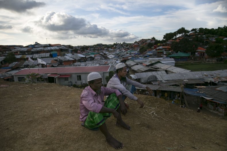 Rohingya Muslims refugee camp 