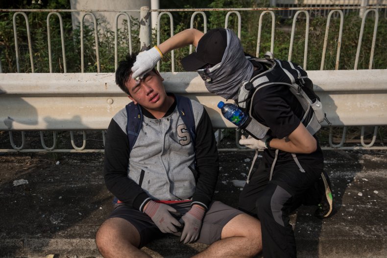 Hong Kong protest august 24