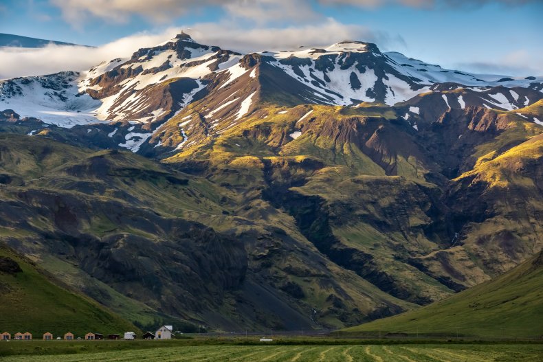 Eyjafjallajökull Volcano