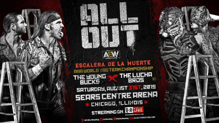 young bucks lucha bros all out aew young bucks lucha bros all out aew