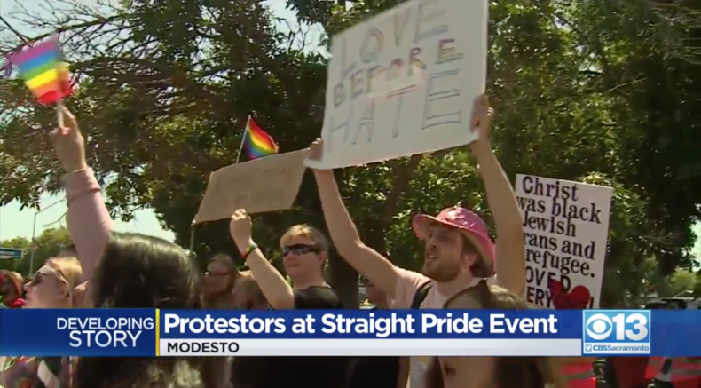 straight pride modesto