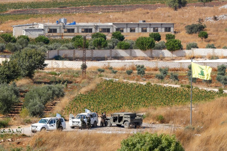 israel lebanon border hezbollah