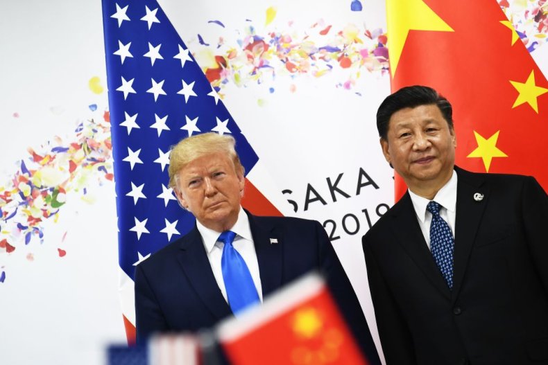 Donald Trump and Xi Jinping