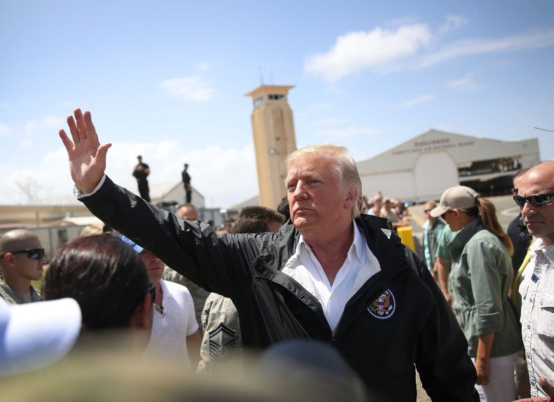 Trump Tropical Storm Dorian FEMA