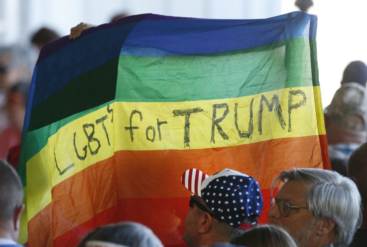 lgbt for trump flag lgbt for trump flag