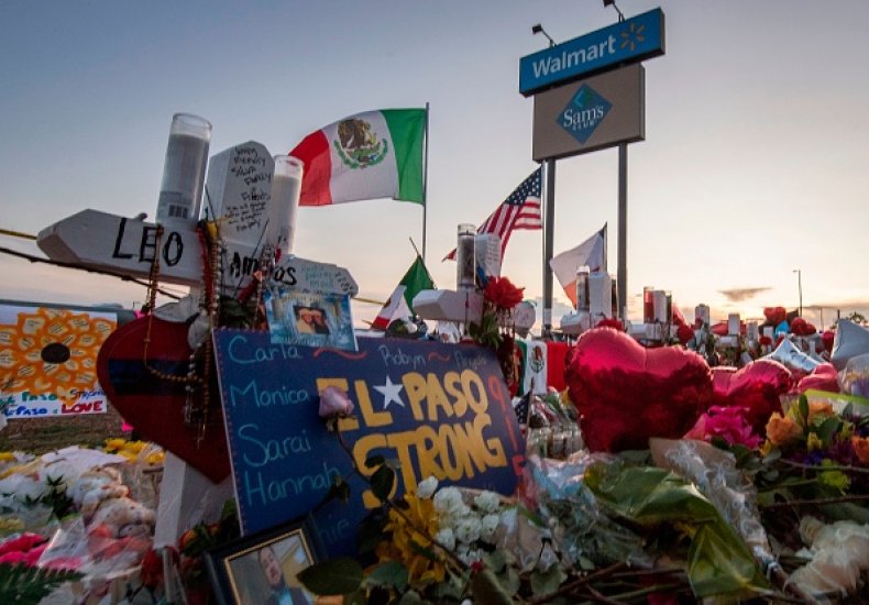 el paso texas shooting memorial walmart