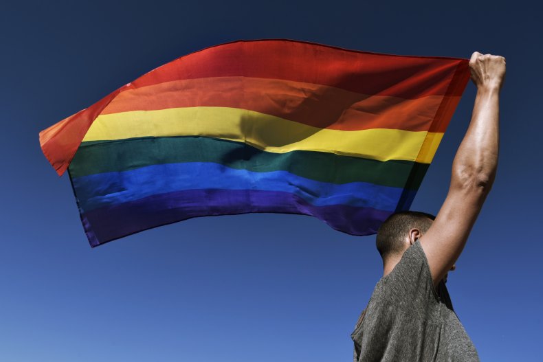 rainbow flag, lgbt, gay, lesbian, stock, getty