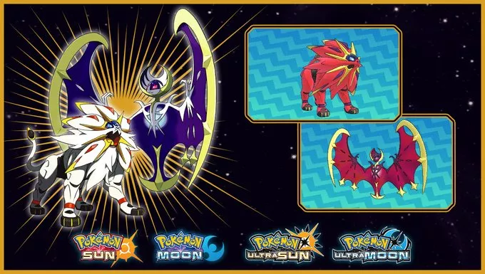 Pokémon Ultra Sun and Moon': Shiny Solgaleo and Lunala to be Distributed to  Celebrate Latest TCG Release