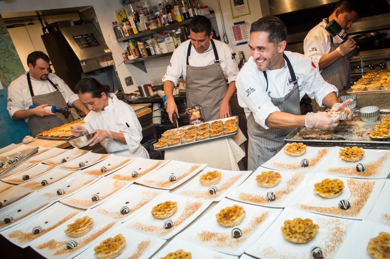 Chef Abdiel Aleman Cooking