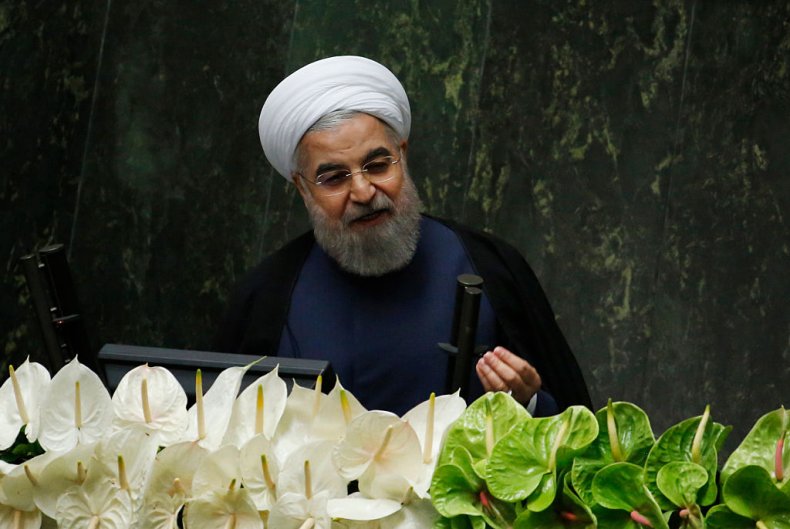 Iranian president Hasan Rouhani