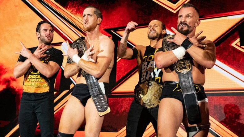 undisputed era nxt tag team championships