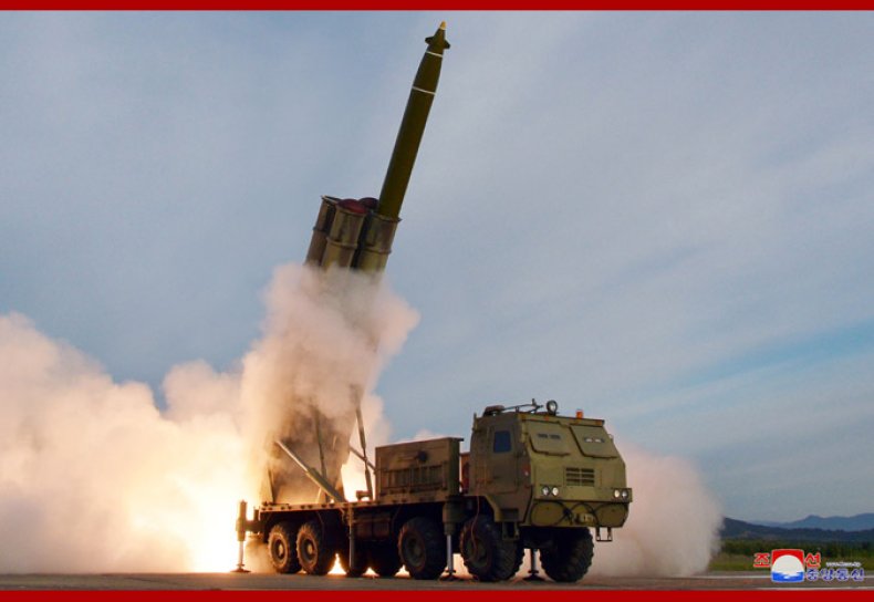north korea rocket test launch