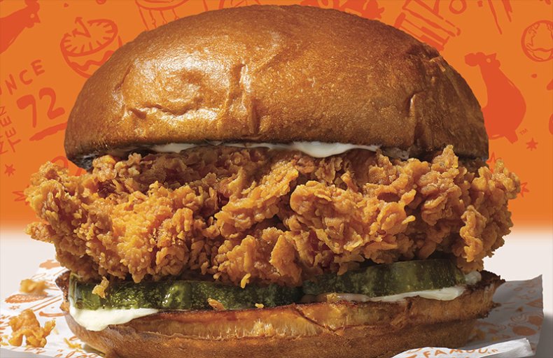 Popeyes chicken sandwich