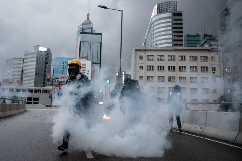 protestor hong kong