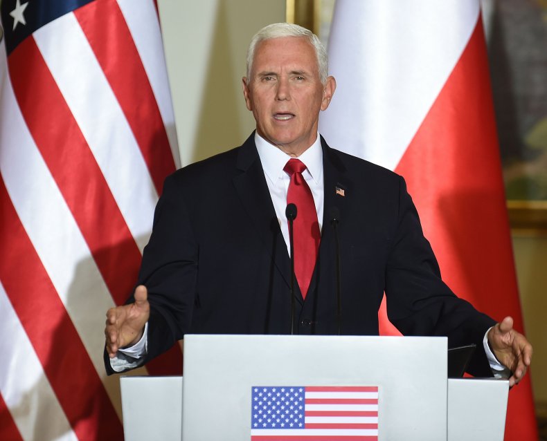 Mike Pence Ireland Doonbeg Trump golf