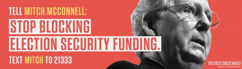 Stand Up America Mitch McConnell billboard