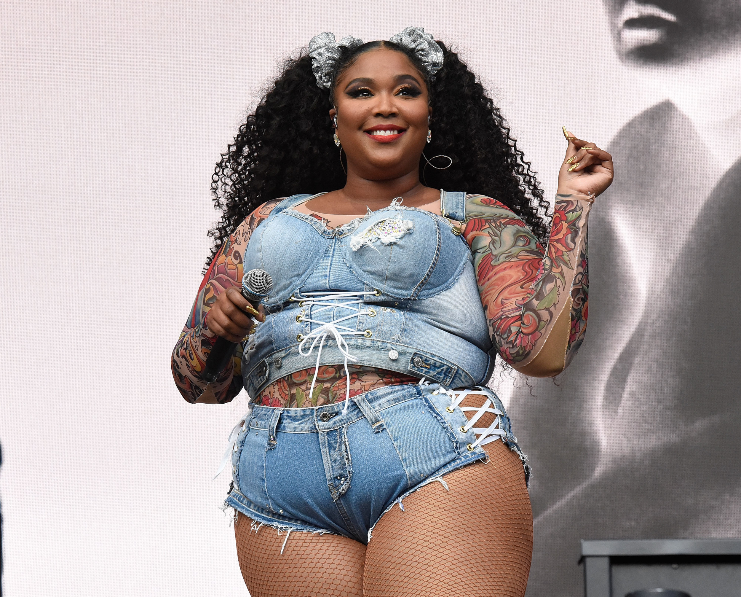 Lizzo is celebrating her first No. 1 on the Billboard Hot 100 chart. 