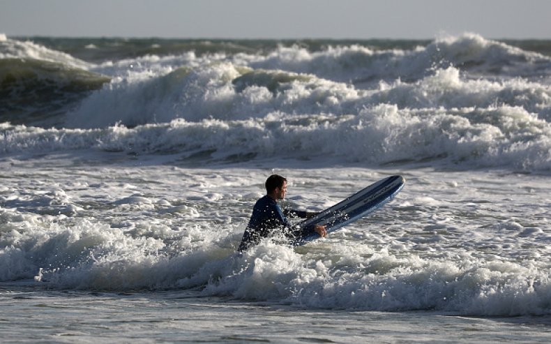 Hurricane Dorian Rescue By Surfers