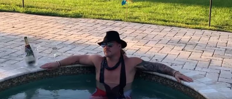 chris jericho pool aew title search