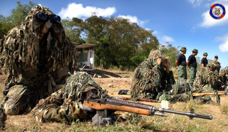 venezuela army training tensions colombia