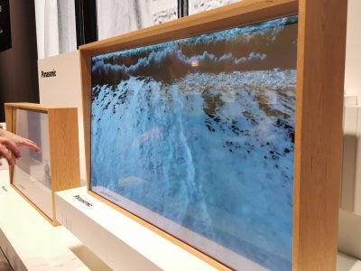 Panasonic Transparent OLED TV prototype