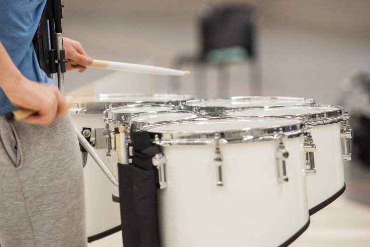 drum corps stock photo drum corps stock photo