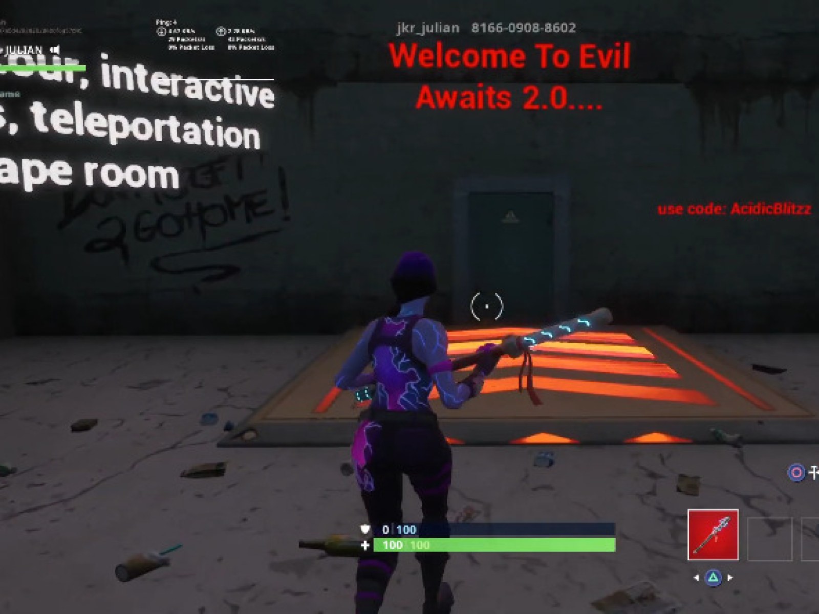 The Backroom - Fortnite Creative Escape and Horror Map Code