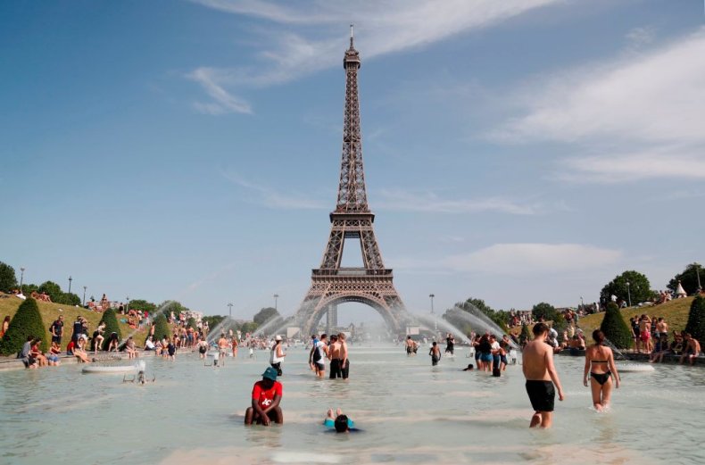Paris heatwave