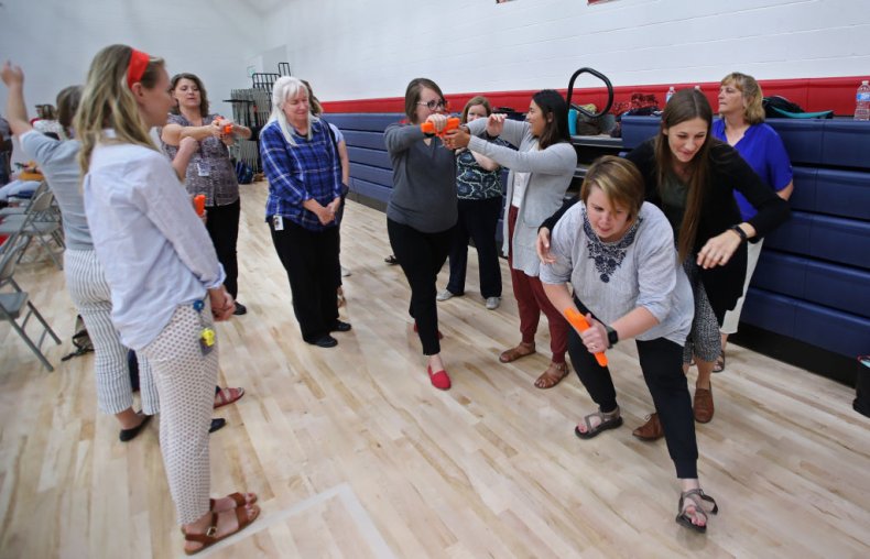 school shooting training