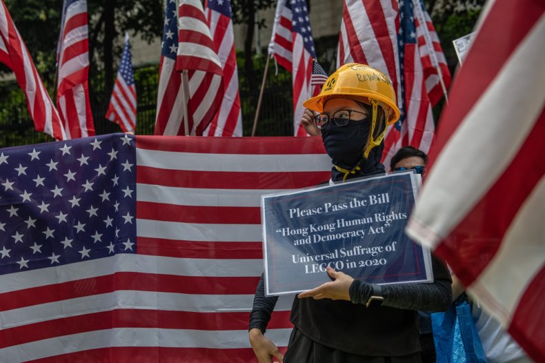 Hong Kong, US, bill, Congress, human rights