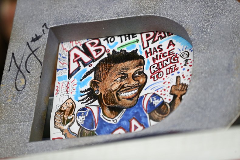 Antonio Brown Patriots