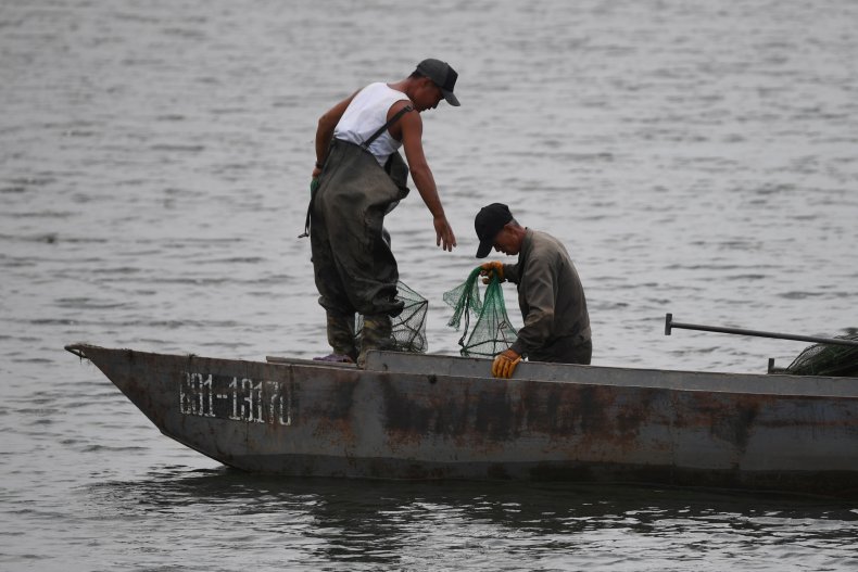 NOrth Korea, russia, rescue, sea, fishing, boat