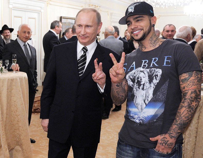 Putin and Timati