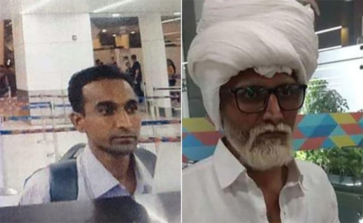 Jayesh Patel airport disguise Jayesh Patel airport disguise