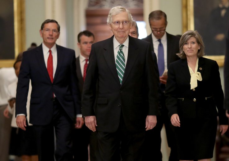 Senate GOP still waiting on Trump guns Senate GOP still waiting on Trump guns