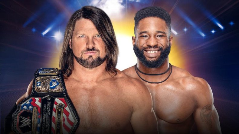 aj styles cedric alexander clash of champions