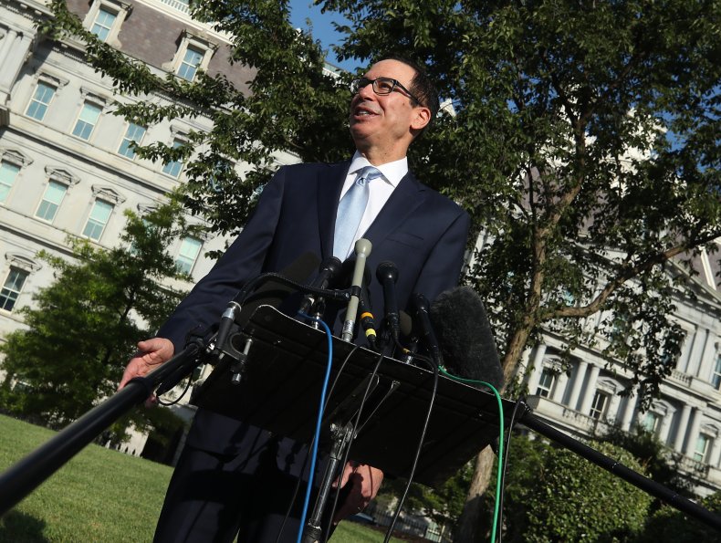 Steve Mnuchin Elizabeth Warren