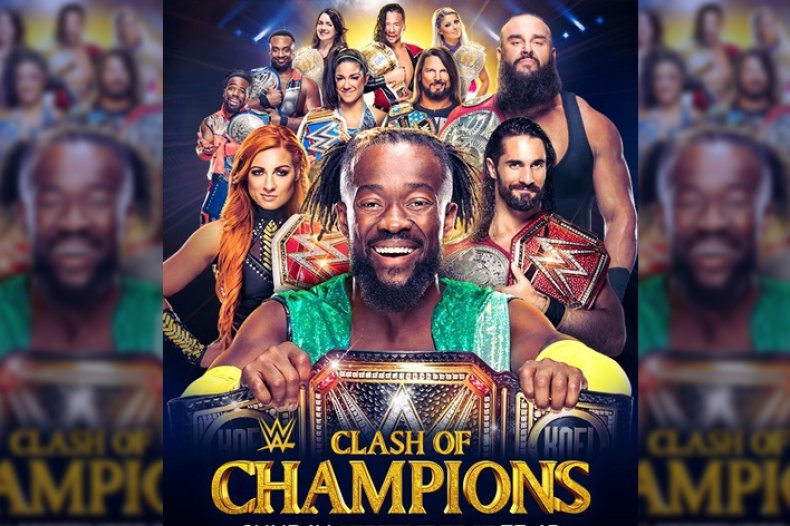 wwe clash of champions 2019 poster