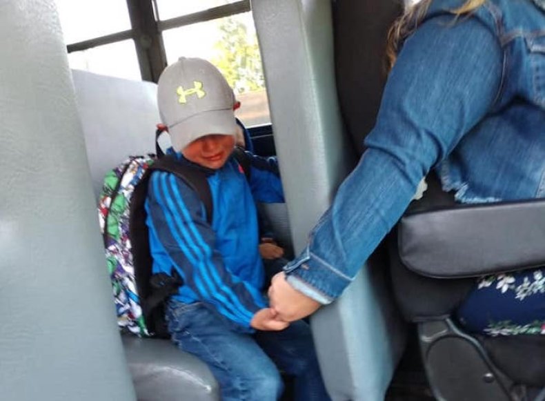 first day bus viral