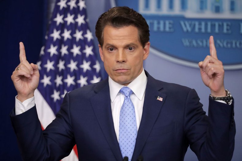 Anthony Scaramucci Mocks Himself With Trump Firing Train Cartoon