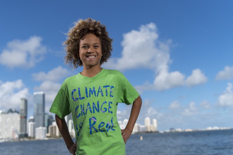 Levi Draheim, climate strike