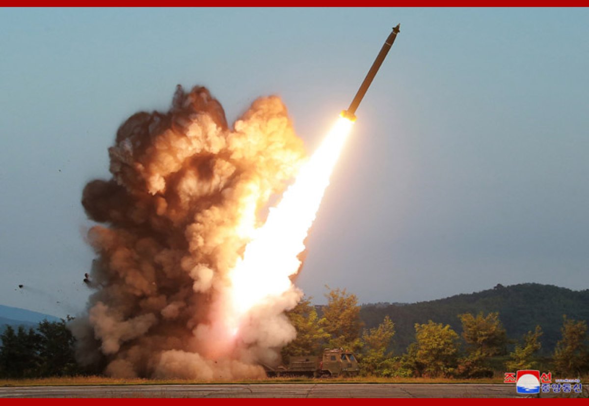 north korea rocket test launch september