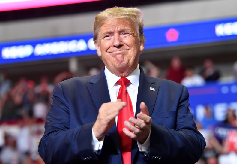Donald Trump New Mexico Rally Elizabeth Warren