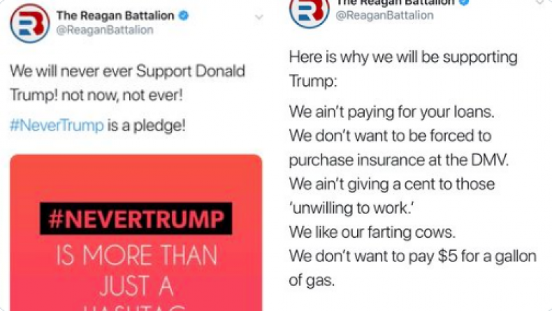 reagan battalion #nevertrump hypocrisy stance reagan battalion #nevertrump hypocrisy stance